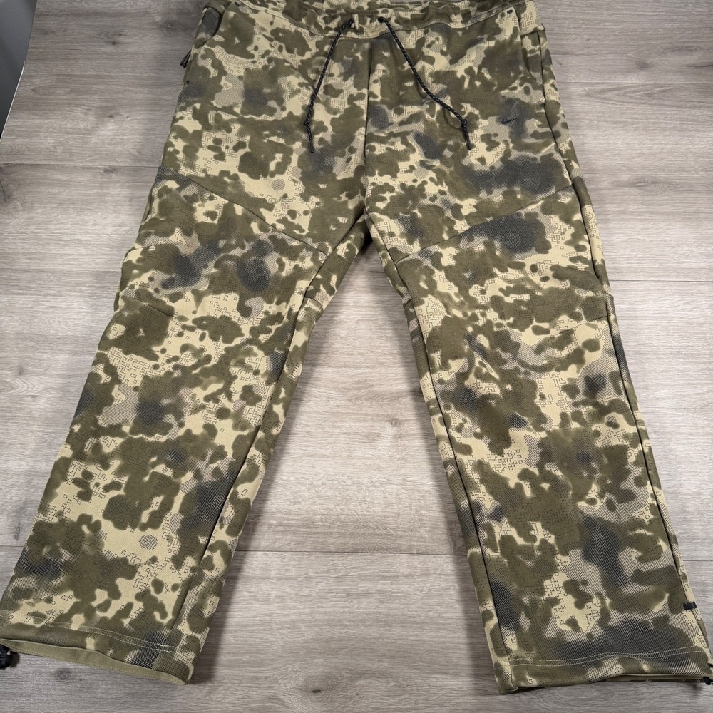 Nike Tech Fleece Camo Pants Open-Hem Mens XXL II1324-276